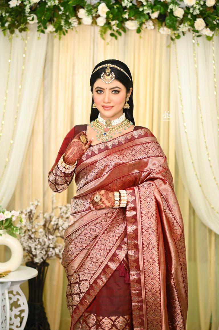 Influencer Model Chandini Sarmah Tezpur Assam MAB Makeup and Beauty India 1 768x1155