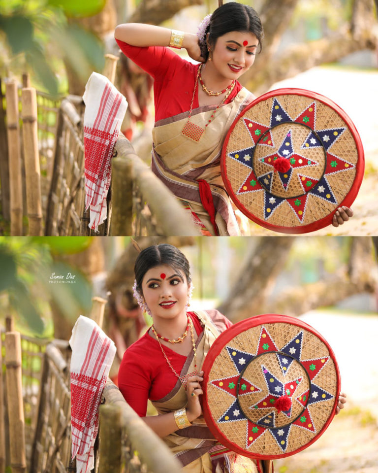 Influencer Model Chandini Sarmah Tezpur Assam MAB Makeup and Beauty India 22 768x960