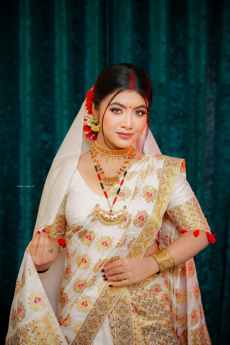 Influencer Model Chandini Sarmah Tezpur Assam MAB Makeup and Beauty India 51 768x1152