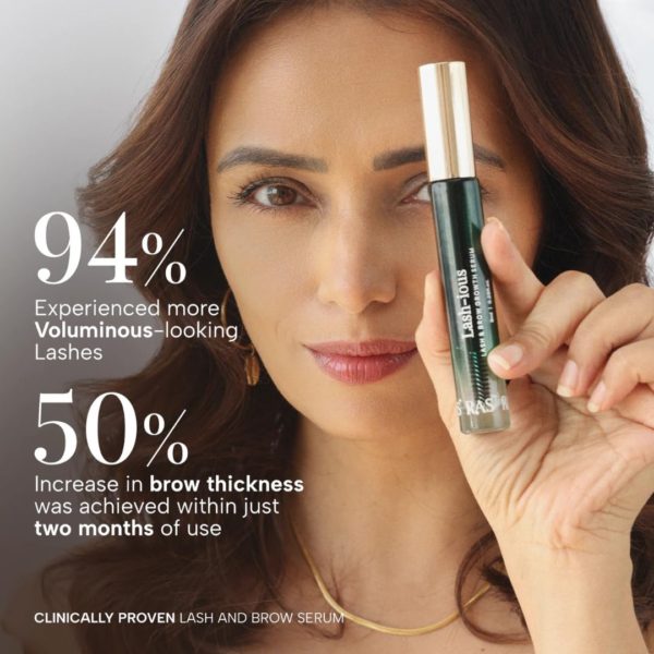 RAS Luxury Oils Lash-ious Lash & Brow Growth Serum with Biotin & Hyaluronic Acid - Makeup and Beauty India MAB - 4